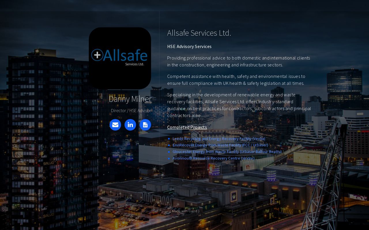 Allsafe Services Ltd